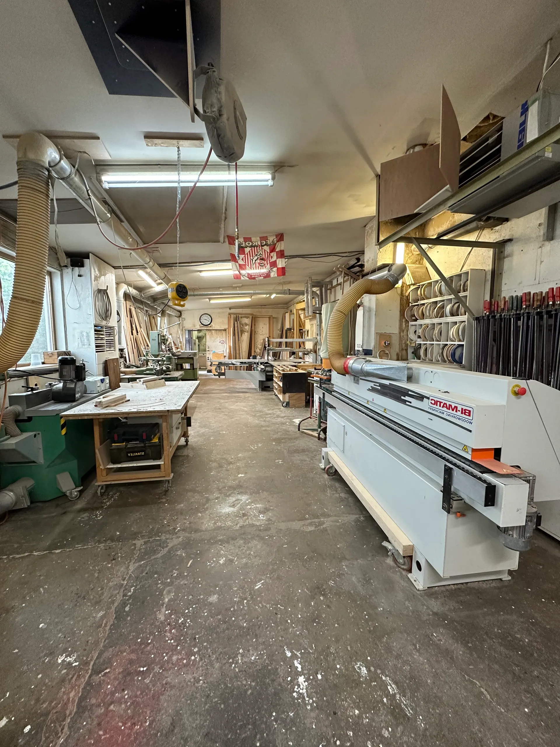 Werkstatt der Schreinerei Schreckenberg in Köln-Dellbrück
